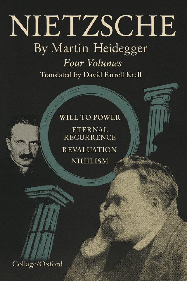 Nietzsche' by Martin Heidegger | 4 Volumes – Simon Gros